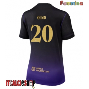 Barcelona Dani Olmo #20 Seconda Maglia Femmina 2026-27 Manica Corta